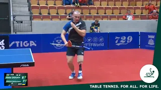 Спортсмен з Буського району переможець паралімпійського чемпіонату Європи з настільного тенісу