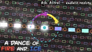 coolest neo cosmos level in ADOFAI custom | Ash Astral - endless.reality (A Dance of Fire and Ice)