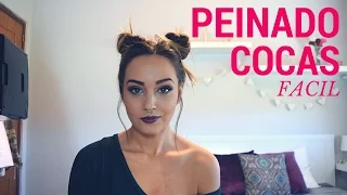 Peinado cocas/moño super facil  beautybel13