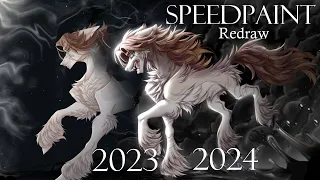 Goodbye 2023, welcome 2024!!! 4.0v Redraw |MLP Speedpaint [Mrs. LunaShadow