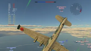 H8K3 vs Do 335 A-1 Dogfight -  Interceptor becomes intercepted by a flying boat