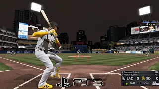 Fernando Tatís Jr. VS Walker Buehler MLB The Show 21 4K Gameplay on PS5