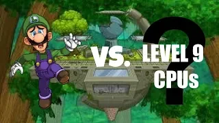 Super Smash Flash 2 - Luigi VS. Level 9 CPUs