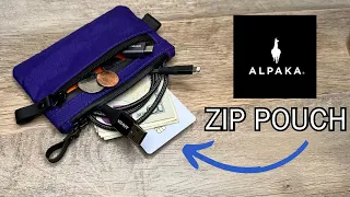 ALPAKA Zip Pouch: A Must-Have EDC Travel Accessory
