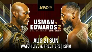 UFC 278, Солт-Лейк-Сити, США Камару Усман - Леон Эдвардс