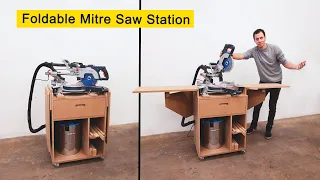 DIY Mobile Mitre Saw station