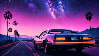 Neon Midnight: Synthwave/Retrowave 80s Shadows and Lights of the Night