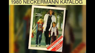 A Glimpse of Nostalgia: Flipping Through the 1980 NECKERMANN Mail Order Catalog [german]