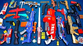 Collecting 7 Sniper Rifles and AK47 Guns Super Machine Gun Dinosaur Gun MP5 Gun Dragon Axe M4A1 Gun