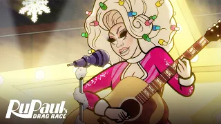 A Trixie & Katya Christmas 🥜❄️🧑🏼‍🎄 Original Animated Holiday Short | RuPaul’s Drag Race 👠✨