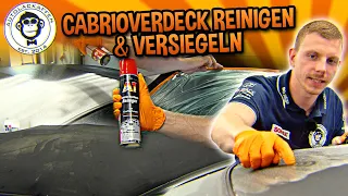 DIY convertible top cleaning & sealing | Dr.Wack | AUTOLACKAFFEN
