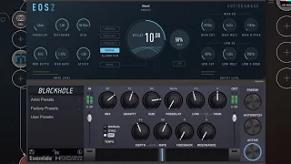 Elastic Melody AUv3 synth sequencers with Eventide BlackHole and AudioDamage EOS2 Reverbs iOS iPad