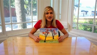 How to make a Pointillism Painting!