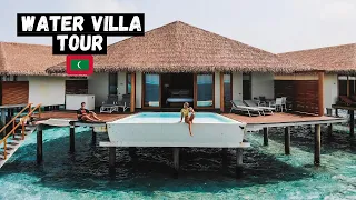 The Most EXCLUSIVE Water Villa in the MALDIVES! Full Villa Tour (Cinnamon Velifushi)