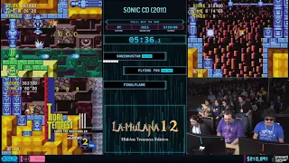 #AGDQ2020 Sonic CD Race by Sonikkustar, flying fox and Finalflame in 20:18 RTA