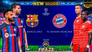 FIFA 23 | Barcelona vs Bayern Munich Ft Messi,Neymar Ronaldo Champions League Full Match!