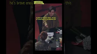 Chanyeol wants to give Baekhyun a tiny flower! #exo #kpop #chanyeol #baekhyun #chanbaek