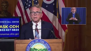 Gov. DeWine announces simplified health order with ODH Director McCloud and Dr. Vanderhoff