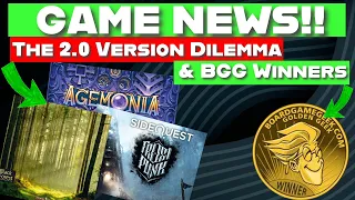 Board Game News!! NFT Meets CCG, The 2.0 Reprint Dilemma, & Greek Themed Games Galore!!