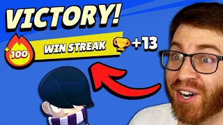 I went on a 100+ Win Streak in Brawl Stars! Here's what happened!! 🤯