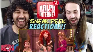 RALPH BREAKS THE INTERNET - Sneak Peek (Gal Gadot Character Reveal) - REACTION!!!