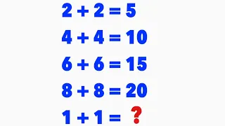 1 + 1 = ❓| Math Puzzle 59 | How to solve math puzzle | Math Puzzle Problem