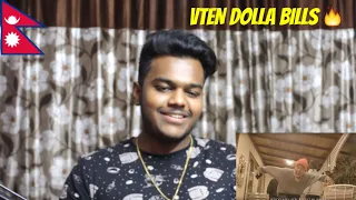 VTEN - DOLLA BILLS ft. Young Lama (Official Music Video) | INDIAN REACTION