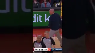 Pacers head coach Rick Carlisle gets ejected from the game