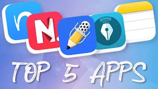 The BEST Note Taking Apps | Top 5 Fridays