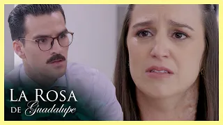 Inés tiene miedo porque aparece el hombre que marcó su rostro| La Rosa de Guadalupe 1/4 |  Por mi...