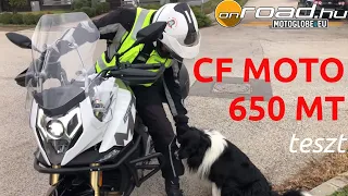 CF MOTO 650 MT teszt: Már a spájzban vannak! - Onroad.hu