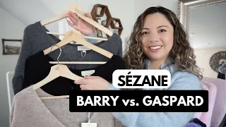 SEZANE BARRY CARDIGAN vs. GASPARD CARDIGAN | Sezane Knitwear 2023