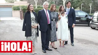 Así fue el bautizo de Miguel, hijo de Ana Boyer y Fernando Verdasco