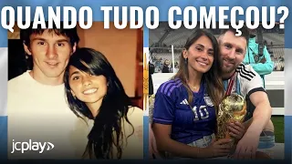 A HISTÓRIA de MESSI e sua ESPOSA que poucas pessoas CONHECEM