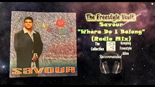 Savour “Where Do I Belong” Freestyle Music 1995