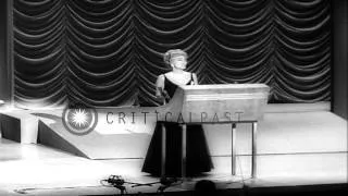 Academy Awards Ceremony held at the Santa Monica Civic Auditorium in California HD Stock Footage