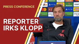 "Embarrassing question..." | Jurgen Klopp angered by Napoli reporter