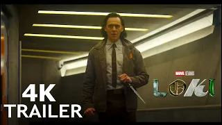 LOKI : The God of Mischief Trailers (4K ULTRA HD) NEW 2021