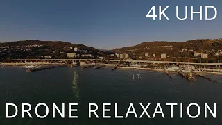 4K UHD DRONE RELAXATION NATURE. KHOSTA, SOCHI