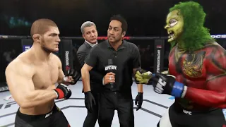 Khabib vs. Green Freak - EA Sports UFC 2 - Champions Fight ☝️🦅