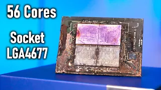 Delidding an unreleased 56 Core Intel CPU - Sapphire Rapids Xeon