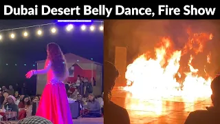 Dubai Desert Belly Dance Fire Show with Desert Safari