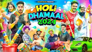 HOLI DHAMAAL 2024 || Rachit Rojha Incredible #happyholi