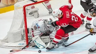 Nico Hischier notches two assists in a 4-0 Team Switzerland win - IIHF World Championship