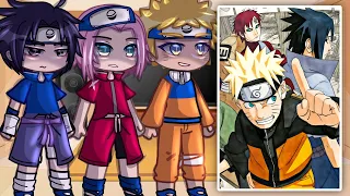 Naruto As Kids React To Future Themselves // Gacha Club