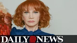 President Trump Calls Beheading Photo 'Sick' & Kathy Griffin Apologizes