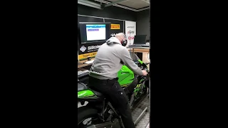 Kawasaki ZX10R 2018 - SC Project SC1R dyno - Woolich Racing tune (200HP) - Ratka Motocykle