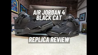 Air Jordan 4 Black Cat Replica Review