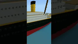 If Titanic was in MINECRAFT... #fypシ #fyp #minecraft #shorts #titanic