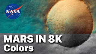 MARS IN 8K - NEW Colors